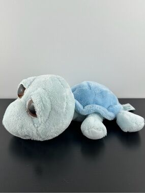 Russ Berrie Rare Lil Peepers Splish Blue Turtle 9” Plush Peeper Tortoise